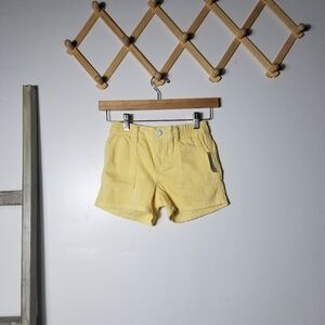NWT OLD NAVY GIRL'S YELLOW SHORTS SIZE SMALL 6/7
